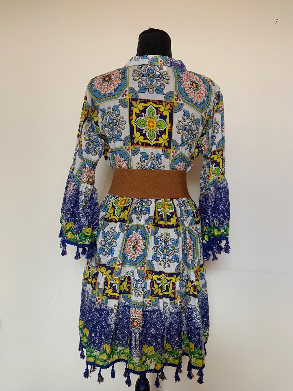 Kleider: Bohokleid /Tunika im Positanostyle – Neu (gemäss Beschreibung) aus Sigriswil von ck56 3
