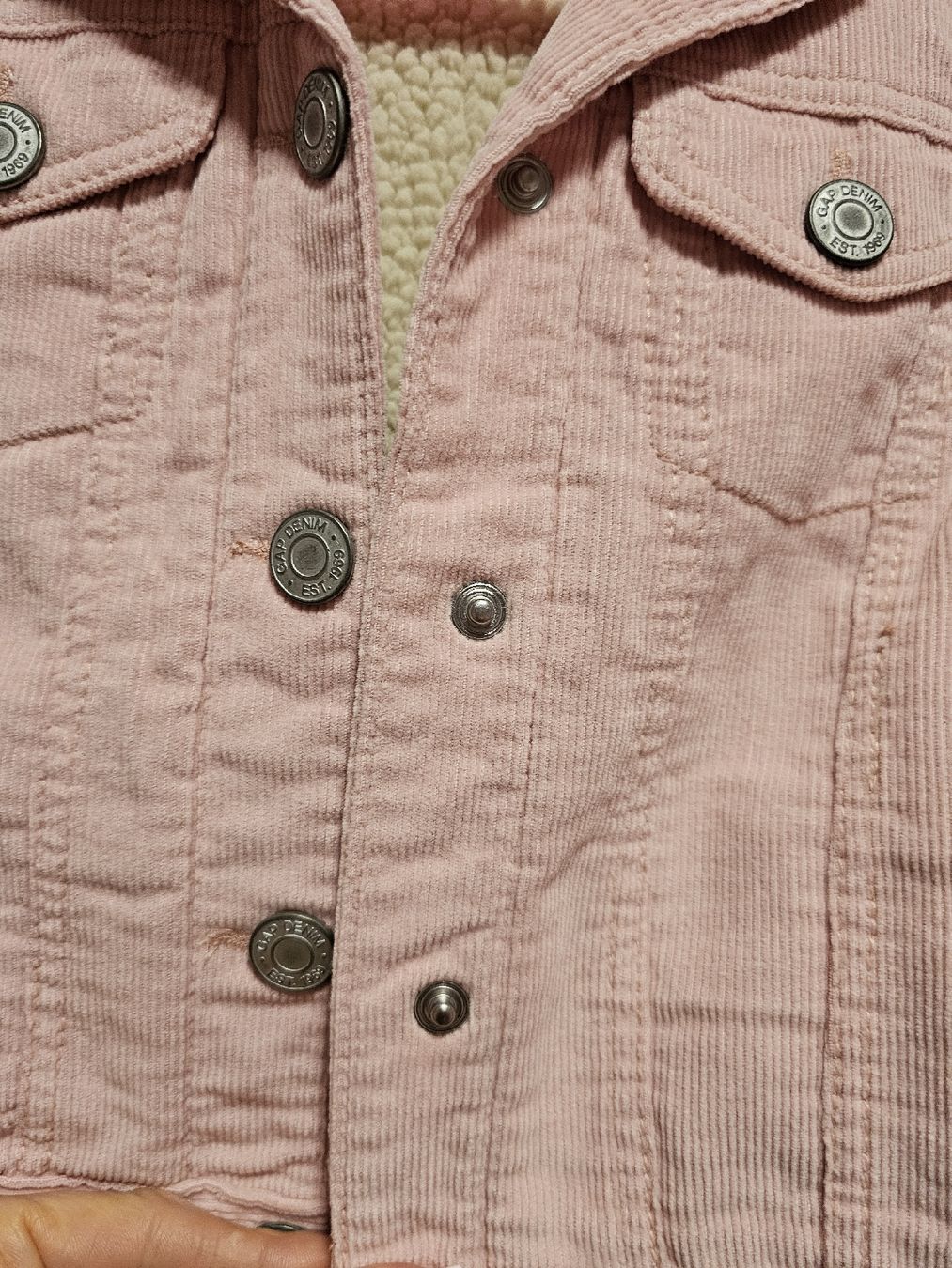 Gap Giacche & Cappotti: Süsse GAP Cordjacke mit Teddyfutter, Grösse 110 – Usato da Laufen venduto da Taty007 3