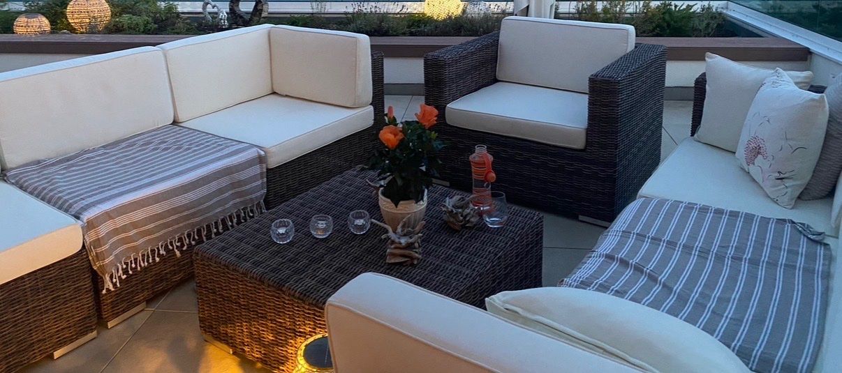 Divani: Rattan-Lounge gebraucht – Usato da Kastanienbaum venduto da sonnenblume1980 2