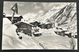 Eisten im Lötschental im Winter 