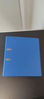 Ordner A4 Blau 75mm Breit mit Transparenthülle