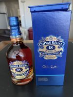 Chivas 18 years old, gold signature