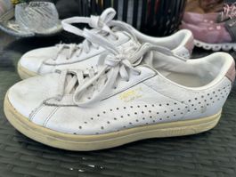 Puma Court Star Sneaker Weiss Leder Gr. 39 Sommer-Schuhe