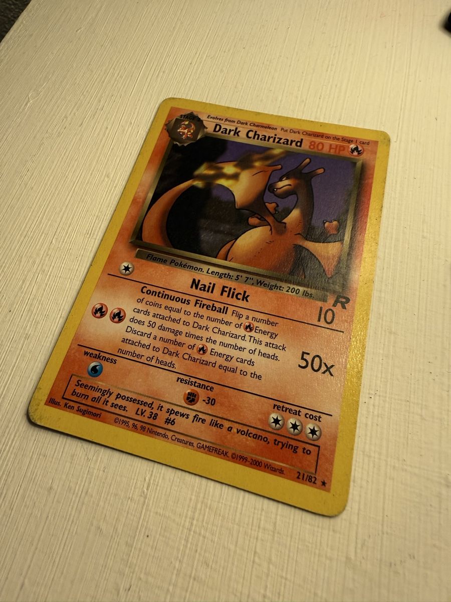 Pokémon Cartes à collectionner: Pokemon DARK CHARIZARD 21/82 NO HOLO – D'occasion à Lugano par ktm_7jr7 1