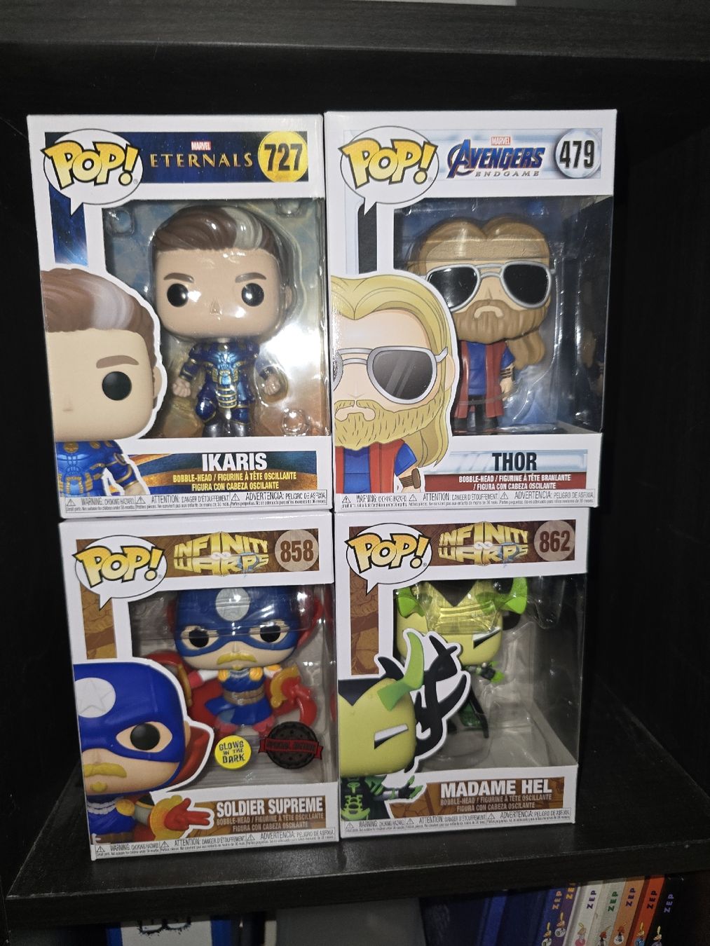 Funko Figuren: Lot Funko Pop Marvel – Neu (gemäss Beschreibung) aus Villars-sur-Glâne von K6fois2