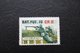 BAT. FUS. 10 CP. II MOBILISATION 1939