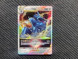 Pokemon Dialga V Star SWSH256 Black Star Promo near Mint