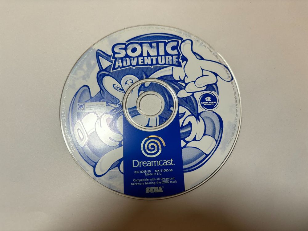 Sonic Adventure - Dreamcast (PAL) (Gebraucht) in Spiez für CHF 22 – mit ...