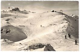 Leysin Berneuse mit Skilift Aï-Berneuse