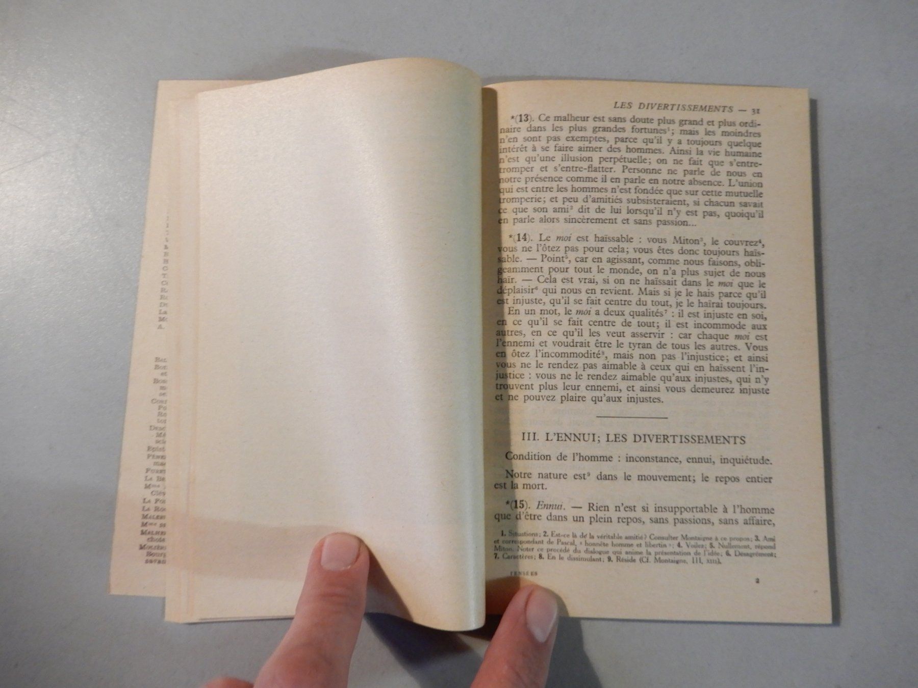 Libri: Pascal - Pensées et Opuscules - Klassiker – Usato da Erstfeld venduto da Mario_boe0 5