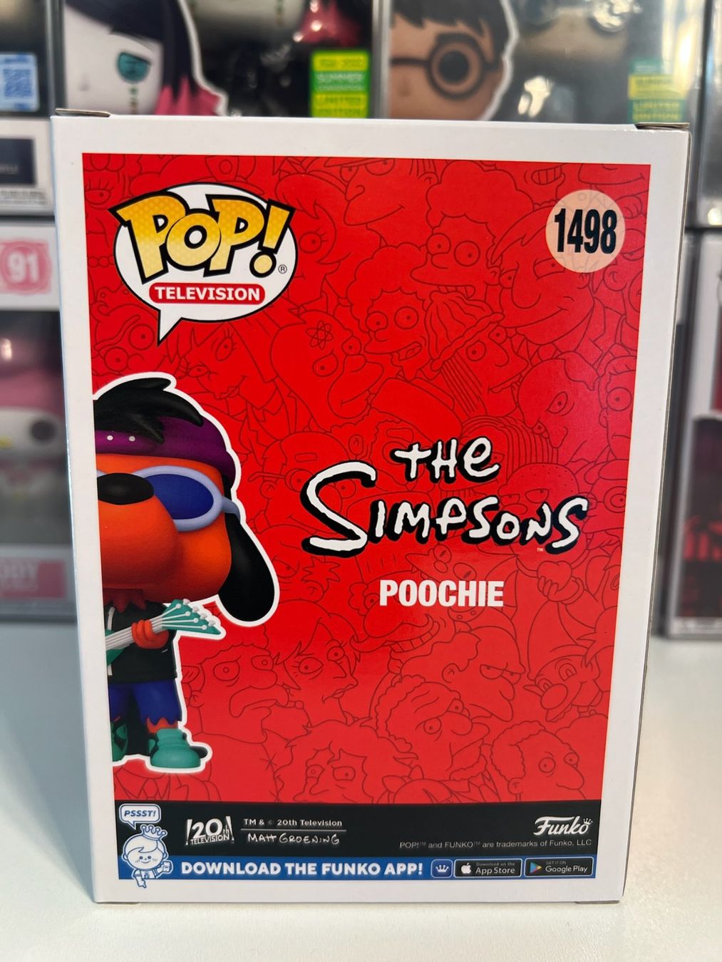 Funko Figuren: Funko POP! Television Les Simpsons Poochie Edition Limitée – Neu und originalverpackt aus Le Mouret von perfectbijou 2
