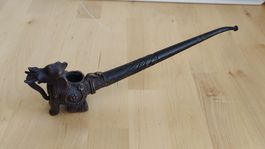 Antike Pfeife Bronze, Elefant (W0)