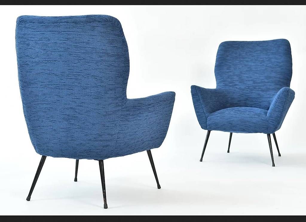 Poltrone: Mid-Century Easy Chair Set – Usato da Zürich venduto da IndividumCH 2