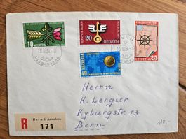 FDC 316-319 D von 1954 (Kat 110.--) ab nur 9.--