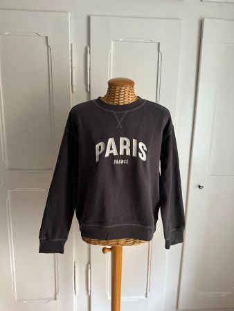 Paris Pullover dunkelgrau S