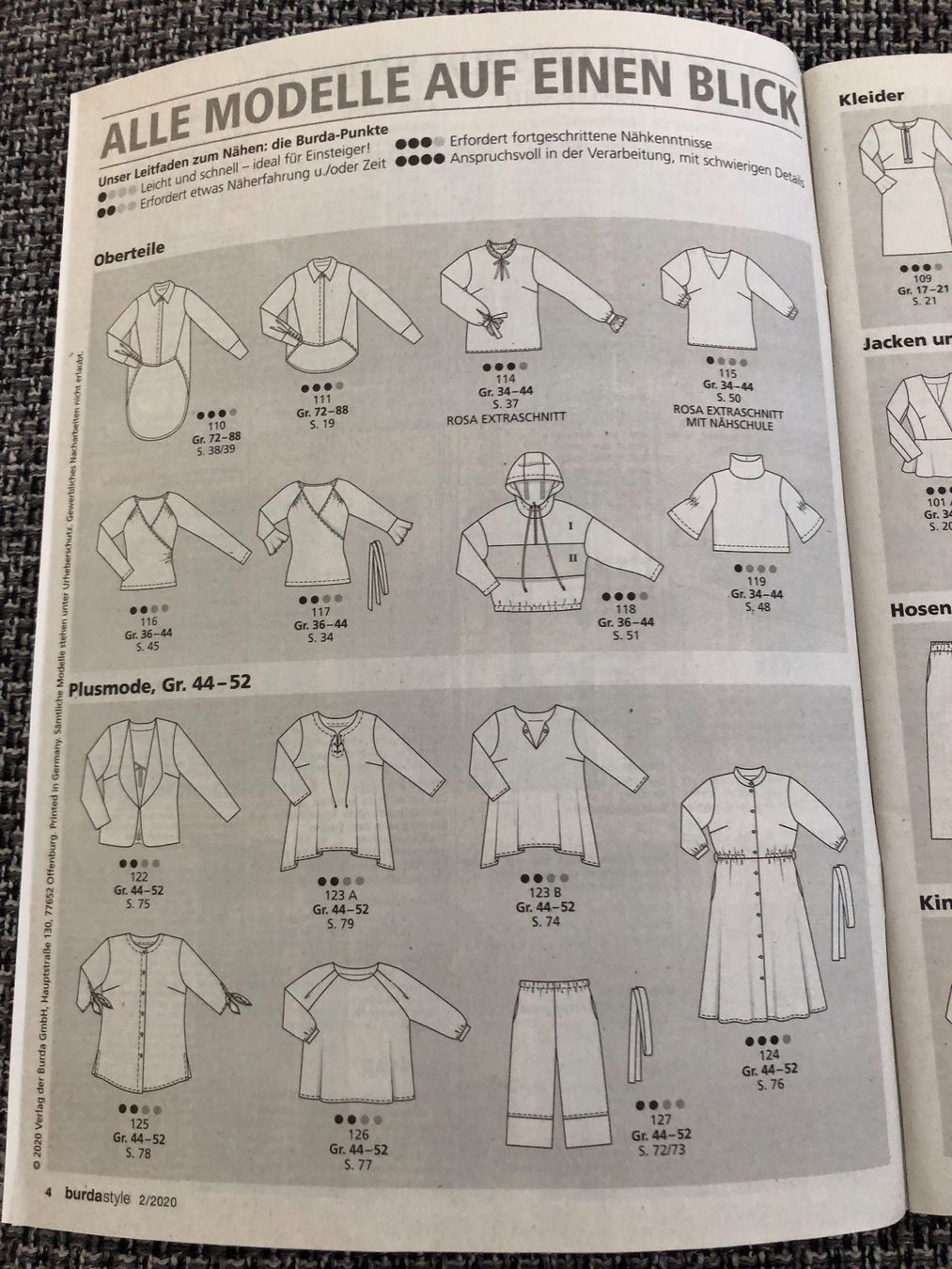 Riviste & Magazine: burda style 2/2020 – Nuovo e nell'imballaggio originale da Langnau am Albis venduto da snla_scc9 3