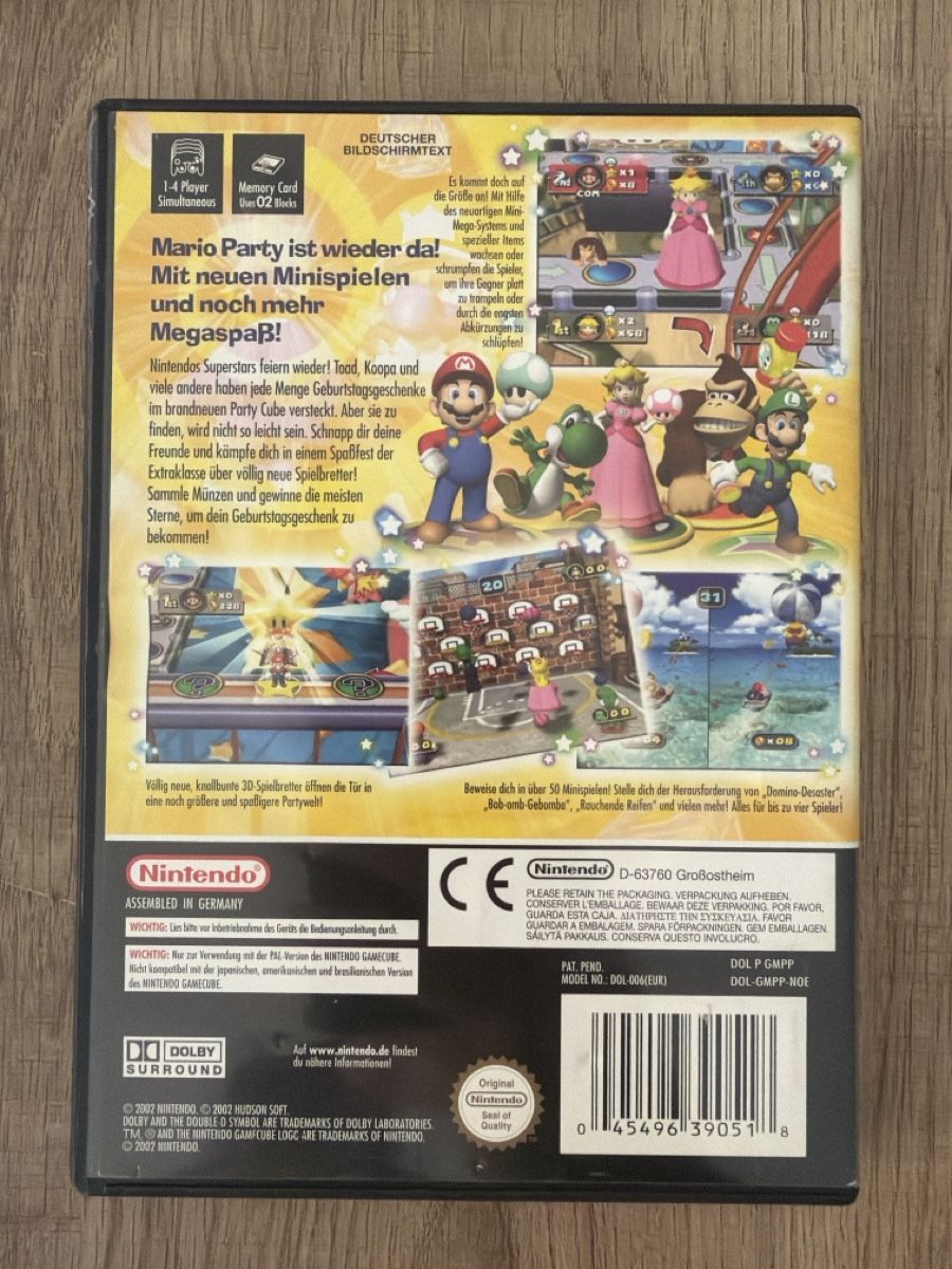 Nintendo Jeux: Mario Party 4 Nintendo Gamecube – D'occasion à Hagendorn par masterchieff 1
