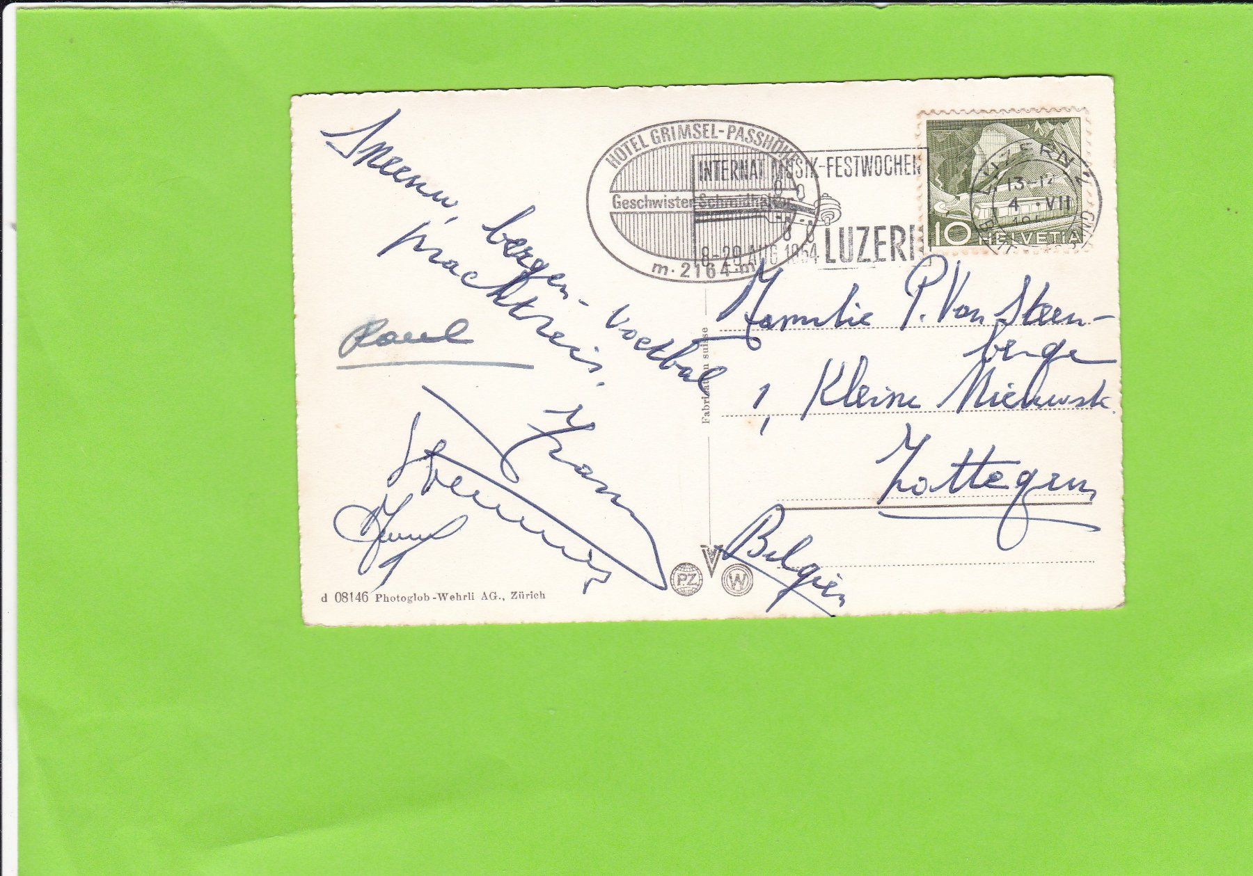 Cartes postales: Grimsel-Passhöhe – D'occasion à St. Peterzell par neckertal 1