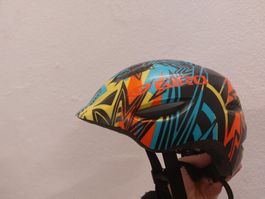 Giro Kinder Fahrradhelm, 45-49cm Kopfumfang, bunt