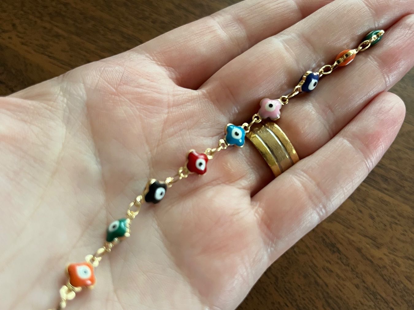Bracciali & Braccialetti: Armband mit "Evil Eye" Glücksbringer – Nuovo e nell'imballaggio originale da Gams venduto da Mariawicca 5