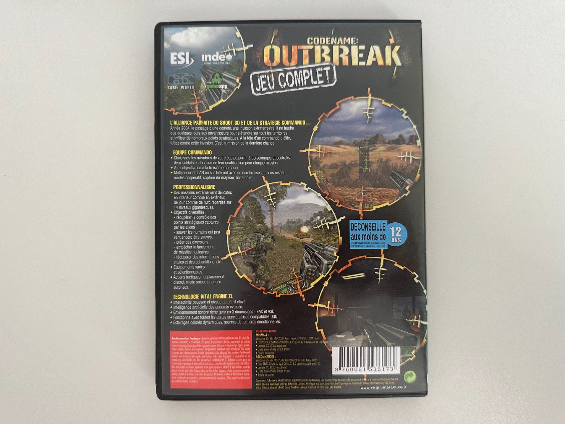 Microsoft Giochi: Codename: Outbreak – Usato da Couvet venduto da nay_prh5 2