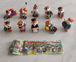 Fancy Fuxies 1996 Figuren Ferrrero Kinder Überraschung