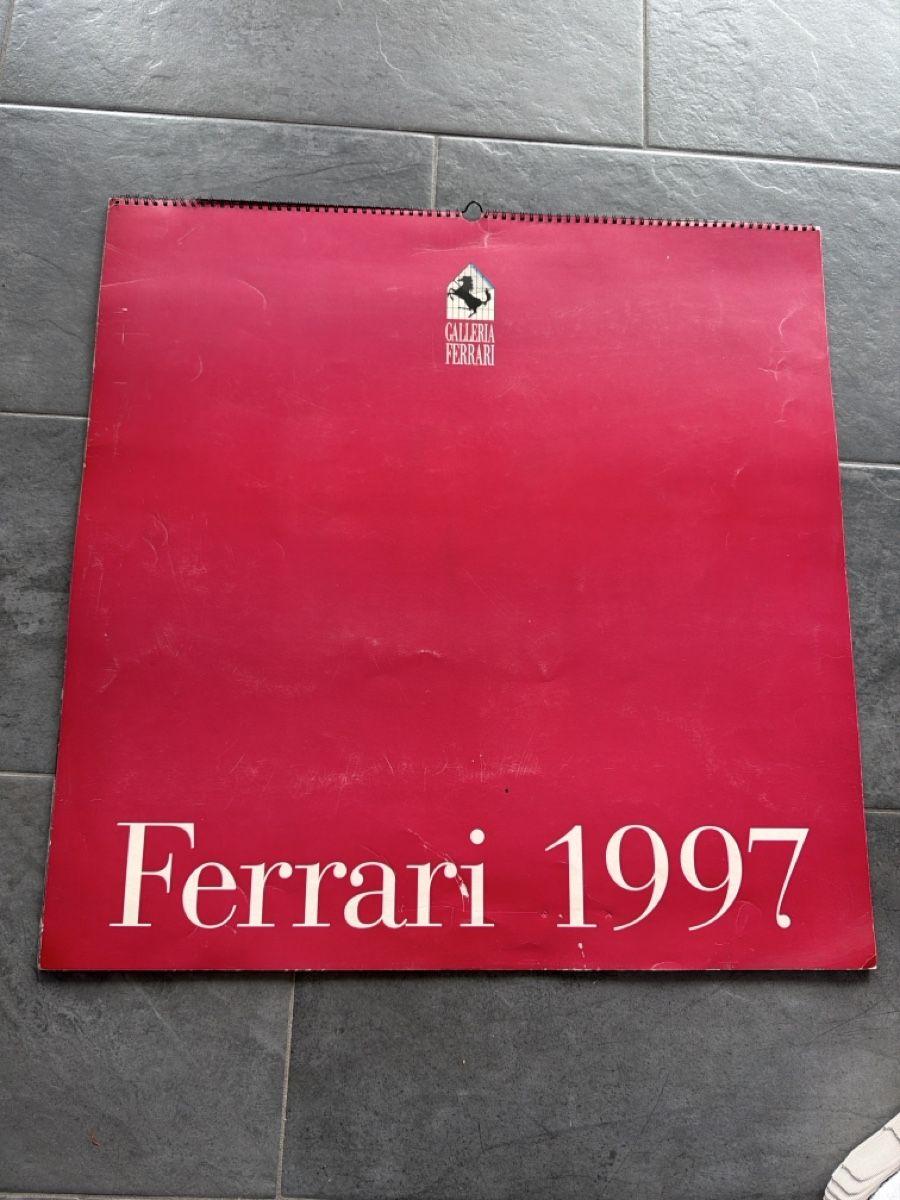 Ferrari Calendari: Original Ferrari Kalender 1997 – Usato da Wolfwil venduto da Rolex1