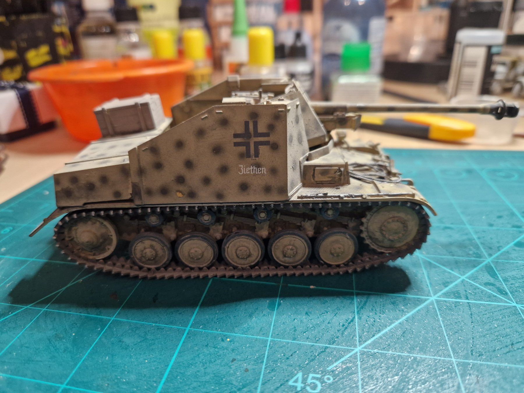 Kit di modellismo & Modellini statici: 1/35 marder tank gebaut – Usato da Ponte Capriasca venduto da nikfol 1