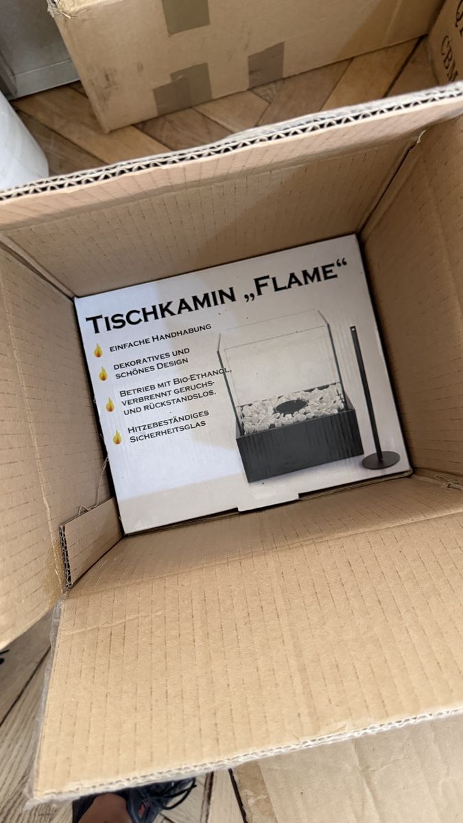 Alle Dekorationen: ALLES MUSS WEG!!! Tischkamin – Neu und originalverpackt aus Oberbipp von Angel_Queen