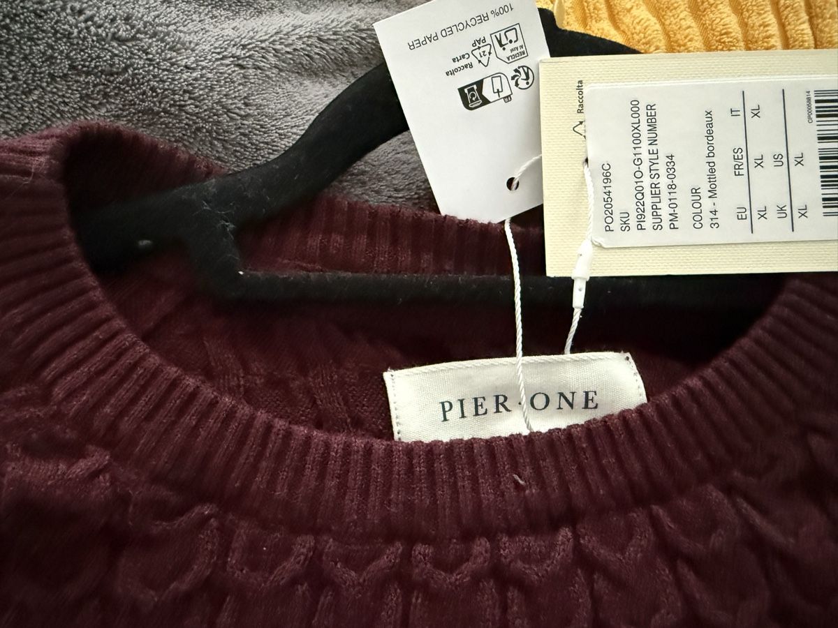 Maglioni & Felpe: Herren Pullover Grösse XL.  Neu Farbe- Mottled bordeaux – Nuovo (secondo la descrizione) da Pfeffikon LU venduto da pepino17 7