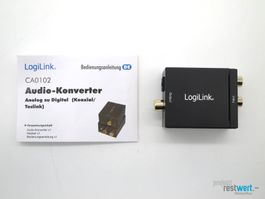 LOGILINK CA0102 Audio-Konverter Cinch/Toslink