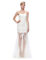 Abendkleid Brautkleid Ivory Spitze Gr 44