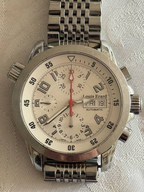 Orologi: Louis Erard "L Esprit du Temps" mit ETA 7750 – Usato da Basel venduto da Sempre1