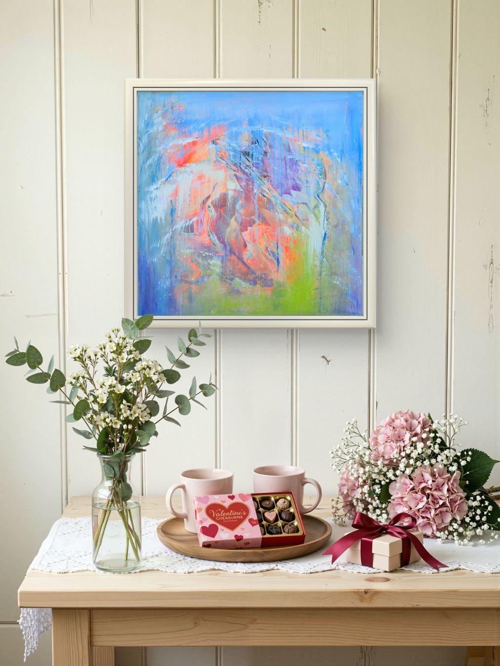 Dipinti: Originalegemälde auf Leinwand 50x50 cm, Unikat!!! – Nuovo e nell'imballaggio originale da Beinwil am See venduto da Superchance 8