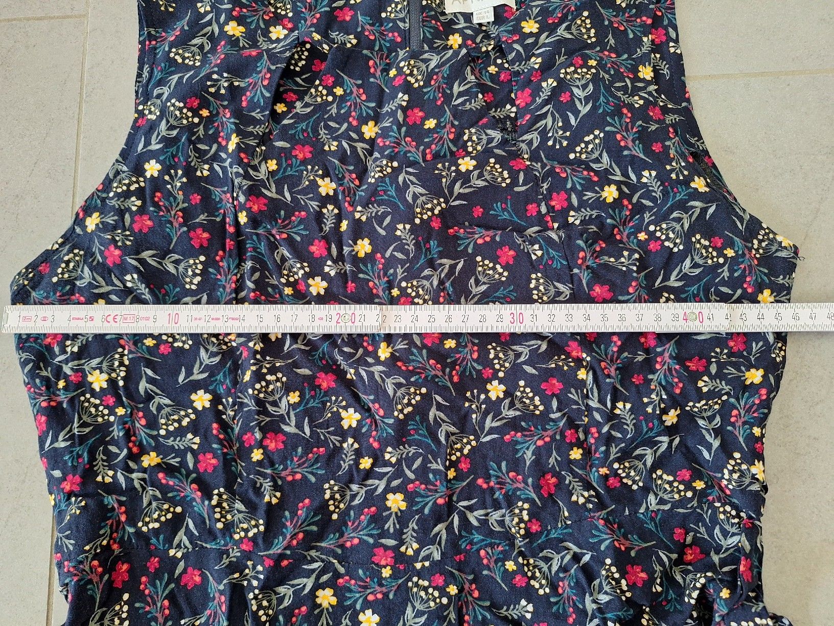 Kleider: Festliches APRICOT Blümchenkleid Gr. L – Neu (gemäss Beschreibung) aus Dörflingen von Crazyachmed 7