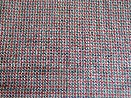 Original Vintage Stoff, Hahnentritt Muster, Herbst Look!