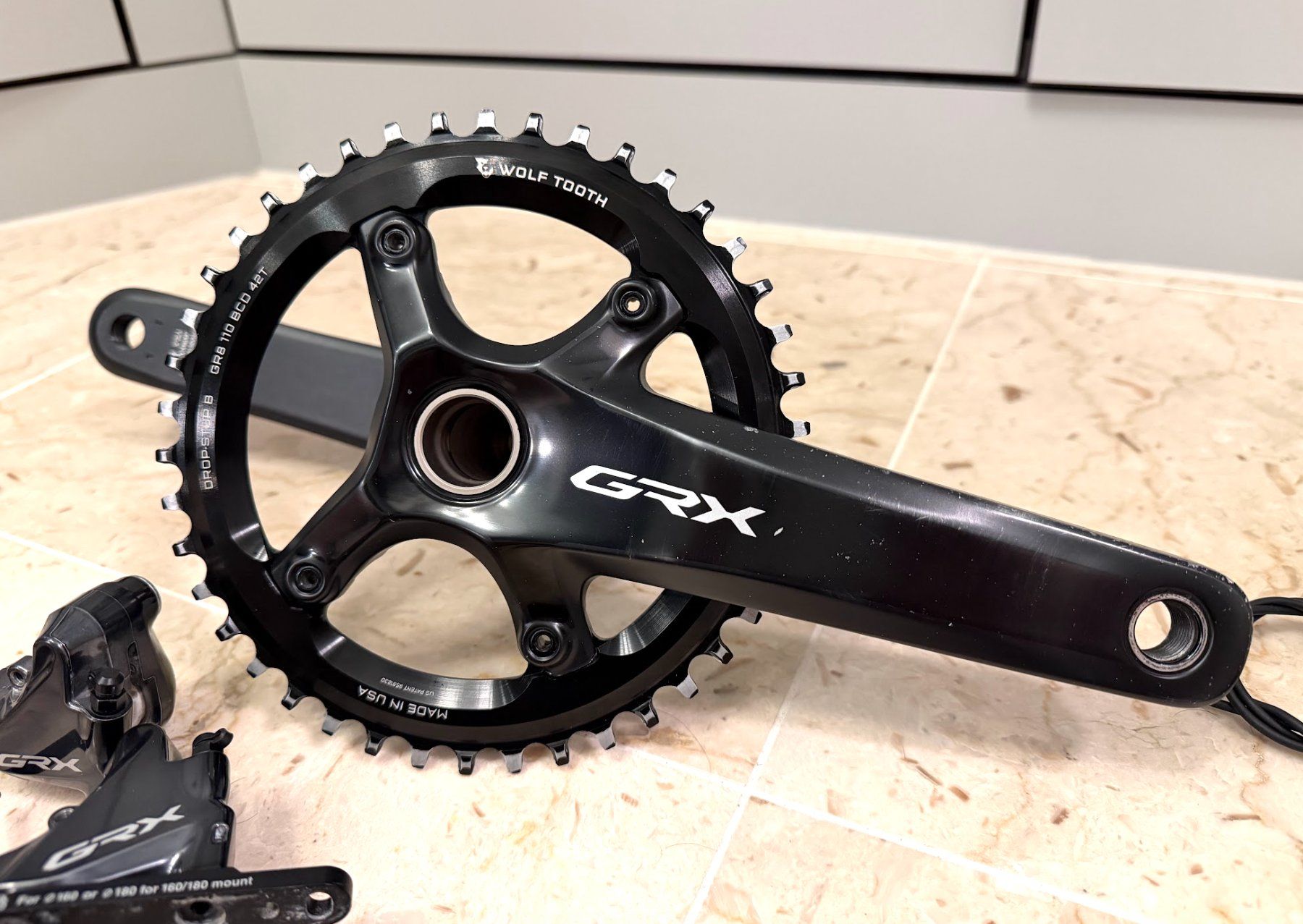 Shimano Pezzi di ricambio: Shimano GRX DI2 1x11 Groupset – Usato da Zürich venduto da androtalu 2