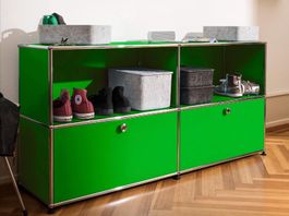 USM HALLER  SIDEBOARD  grün   Lieferung Gratis