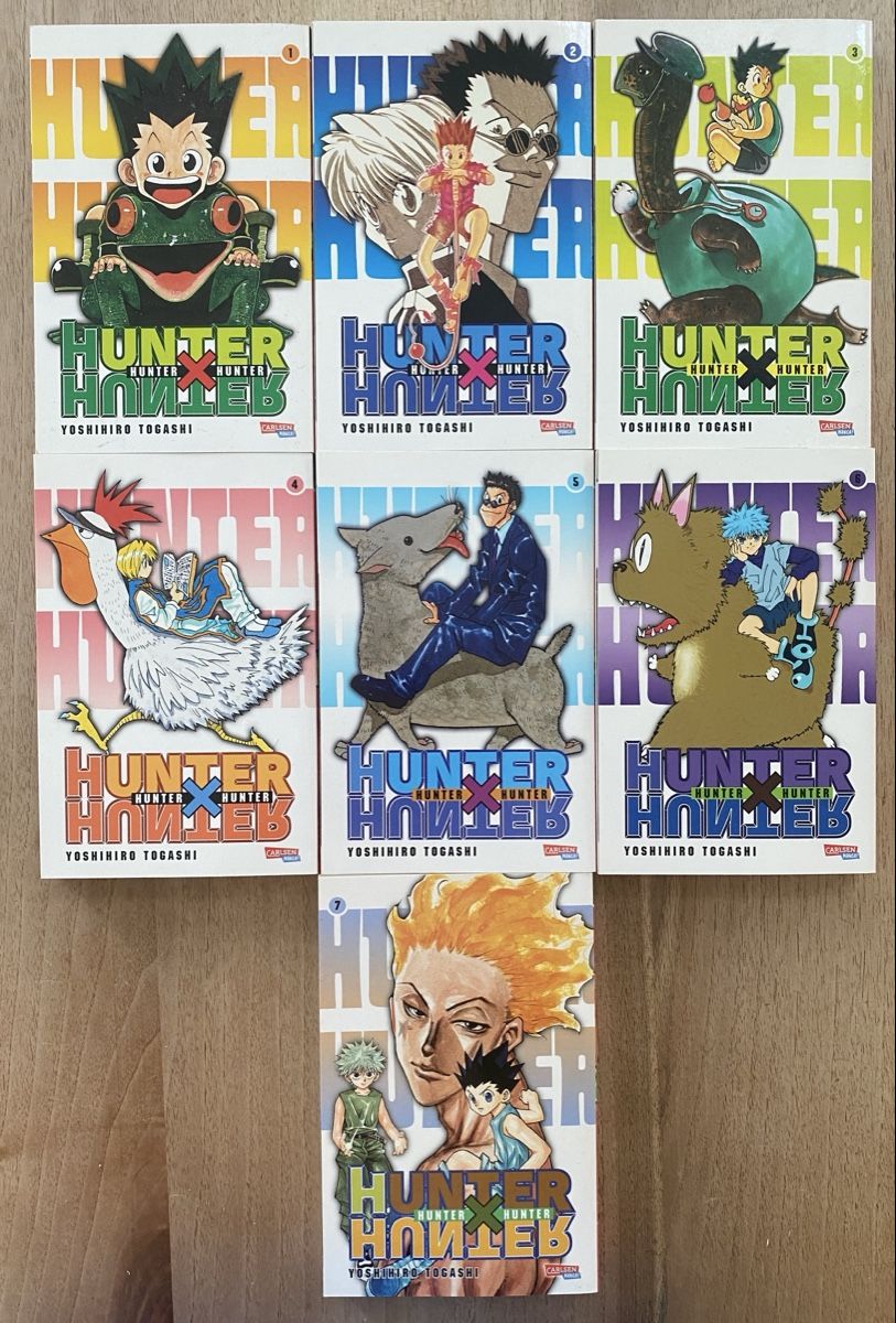 Fumetti: Hunter x Hunter 1-7 deutsch – Usato da Rothenburg venduto da ZanyDruid