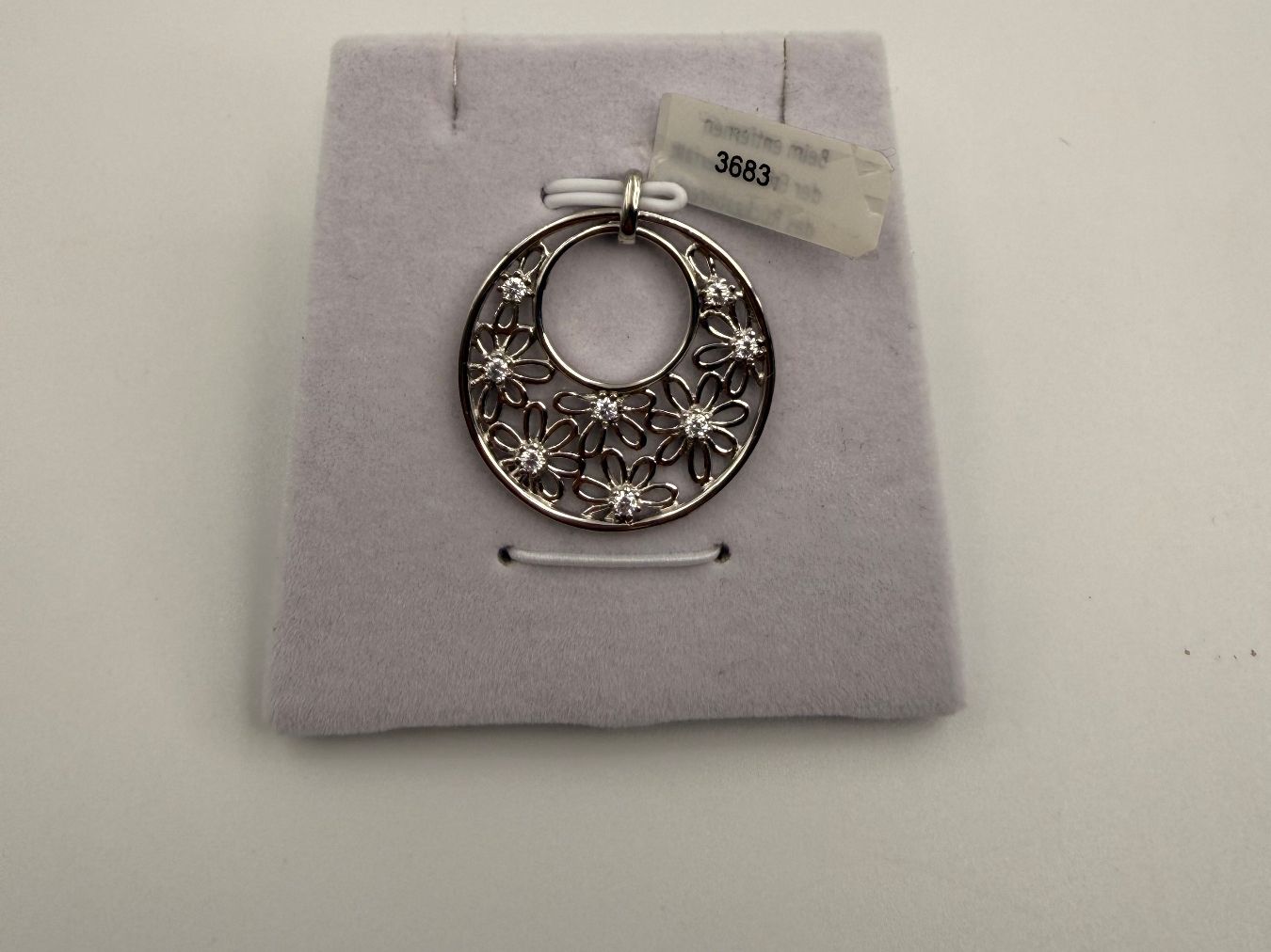 Ciondoli: Blumen Set Silber 925 Zirkonia – Nuovo e nell'imballaggio originale da Zug venduto da gold.schmuck 4
