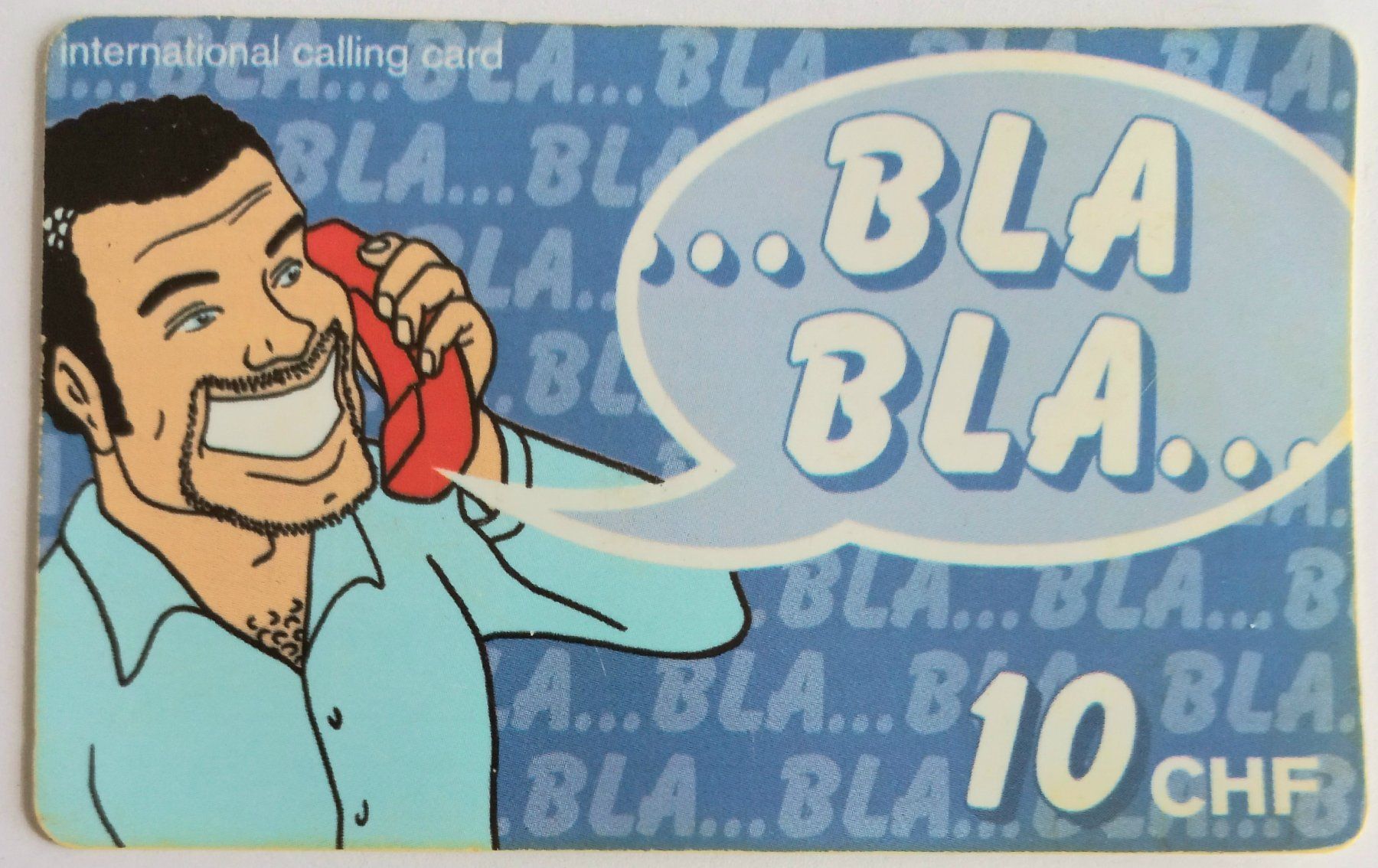 Schede telefoniche: Telefonkarte - Bla Bla - CH – Usato da Niederuzwil venduto da lubimaja
