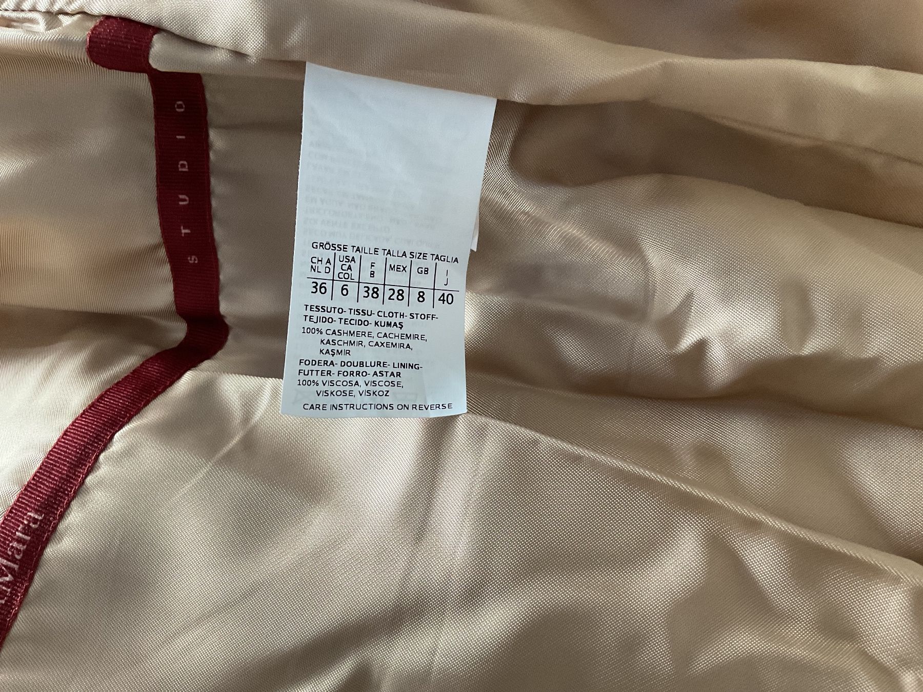 Max Mara Cappotti: Max Mara Kashmir Mantel – Usato da Meggen venduto da ros_bpm7 4