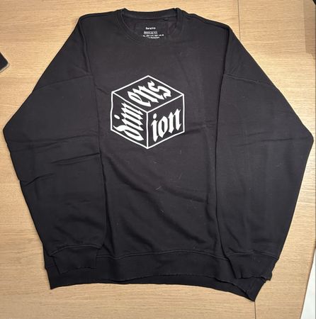 Sweatshirt homme noir - Bershka - Taille XL