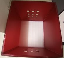 Ikea Lekman Box für Kallax Rot