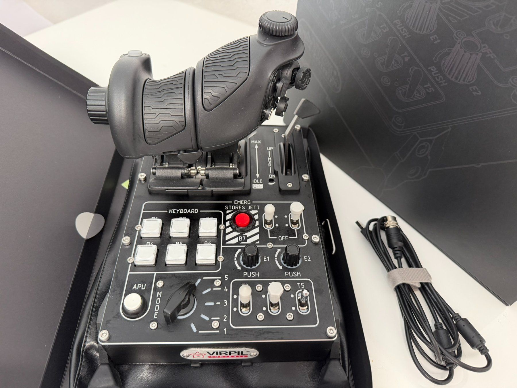 Controller: Virpil VPC VMAX Prime Throttle Flugsimulator-Controller – Usato da Figino venduto da inf_5zts 2