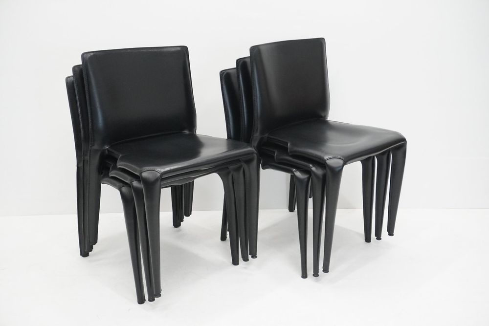 Cassina Bull 6er Set 1990s Designklassiker Mario Bellini 1