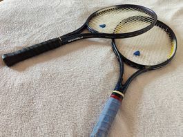 2 Völkl Servo Soft Tennisschläger inkl. Tragtaschen