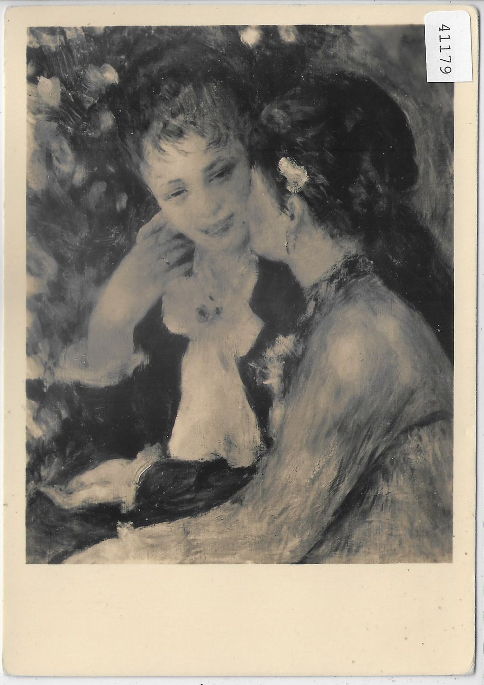 Ansichtskarten: Pierre Auguste Renoir - Les Confidences – Gebraucht aus Ettingen von Kartenplanet