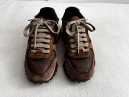 SATORISAN Sneaker Leder braun Grösse 36 wenig getragen