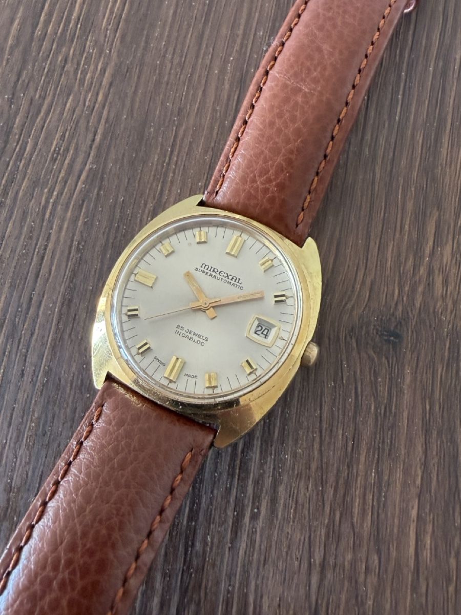 Mirexal Orologi: Mirexal SuperAutomatic ETA vergoldet uhr – Usato da Zürich venduto da Rocola26 1